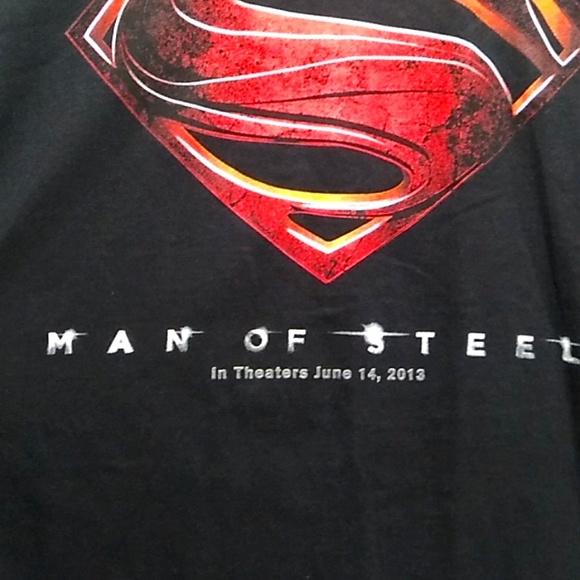 SALE! NWOT Vintage Man Of Steel Promo In Theaters June 14 2013 Tee Twizzlers - Picture 3 of 10